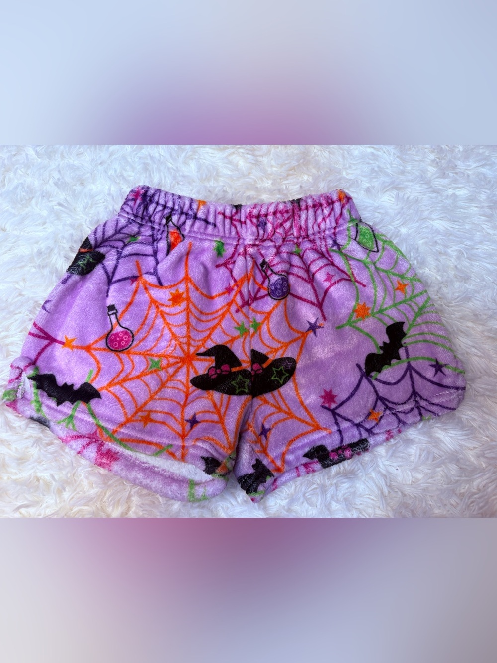 Iscream Halloween Soft Pajama Shorts, size Small (6-8)